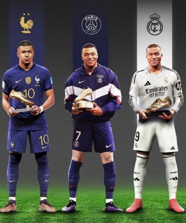 股管家 创造历史！姆巴佩成首位夺得欧洲金靴、欧冠金靴、世界杯金靴球员